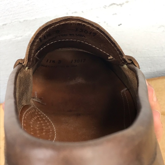 Oak Street Bootmakers Mens 11.5 D (READ) Beefroll Penny Loafer - Picture 13 of 14